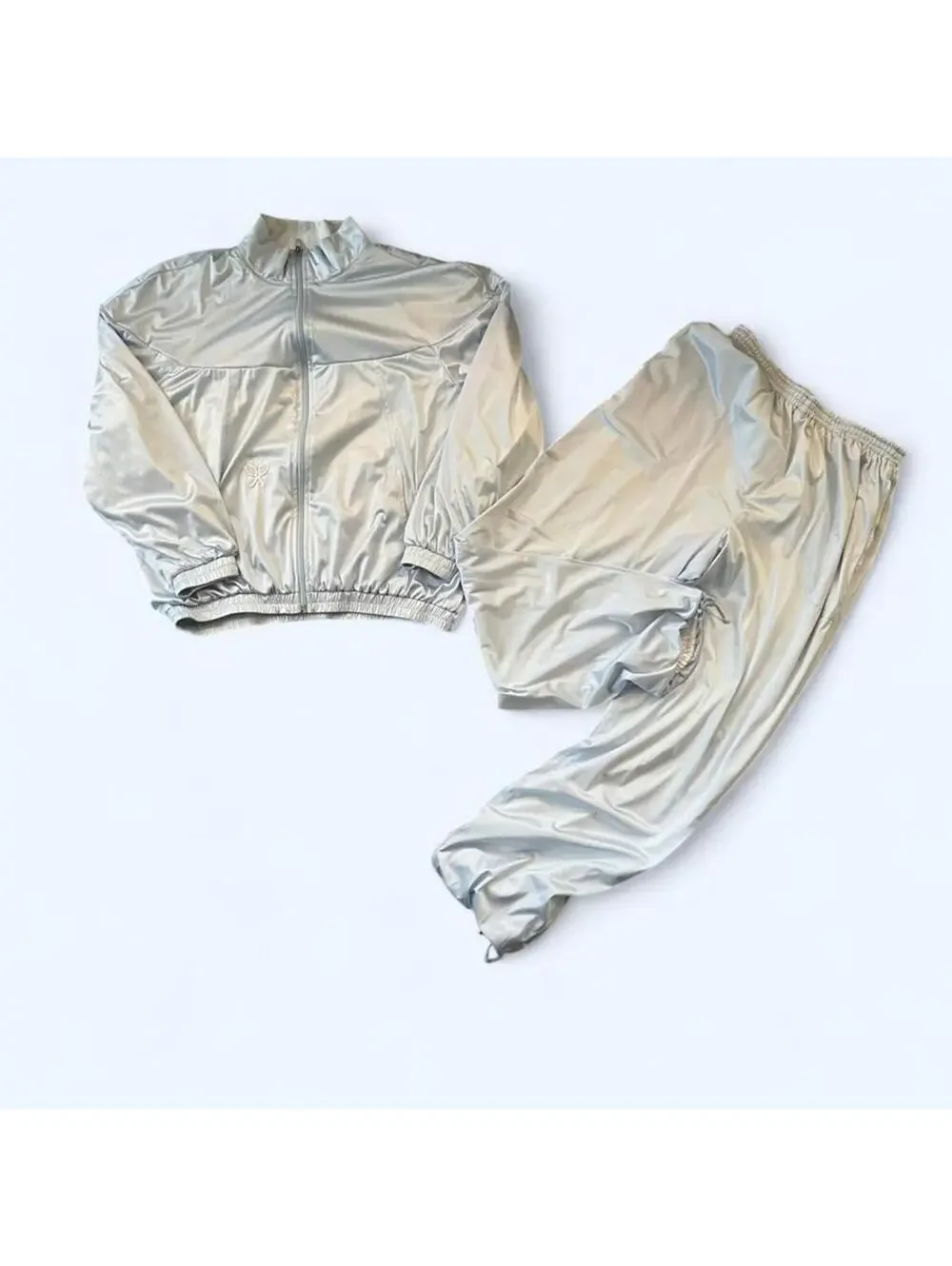 Vintage 90s Saks Fifth Avenue Tennis Tracksuit Set Size Large 🩵